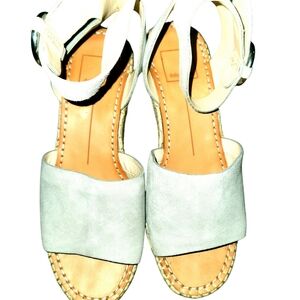Dolce Vita Tan Wedges with Ankle Strap